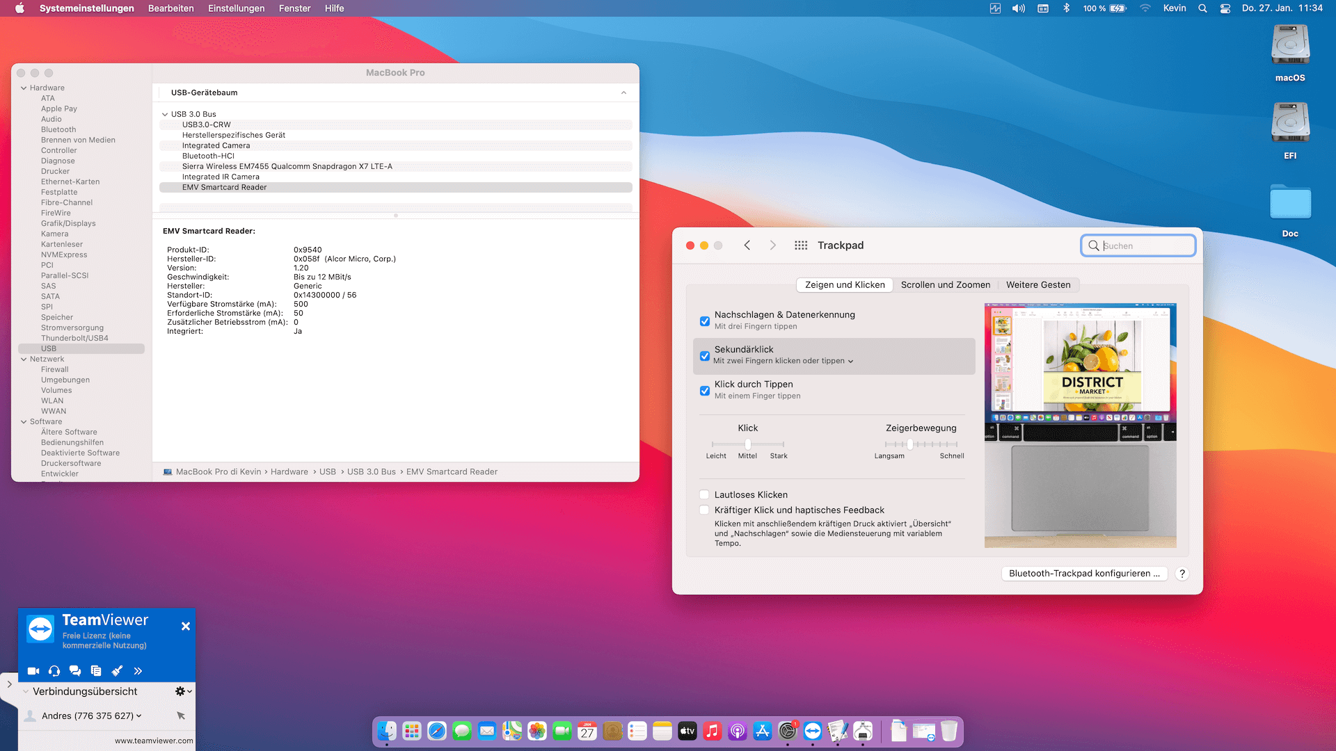 Lenovo Thinkpad T570 4K 6th Dual Battery [KabyLake   Intel HD 620 + SMBUS]   OpenCore 3